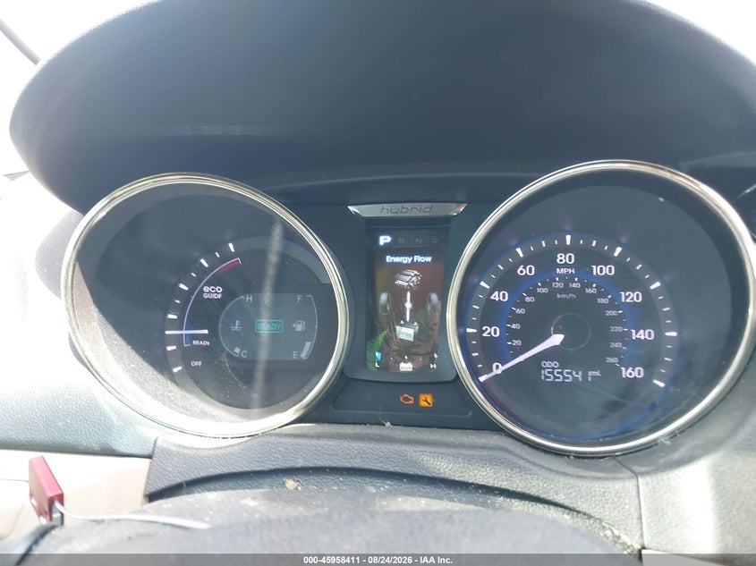 2012 HYUNDAI SONATA HYBRID auction photo 7