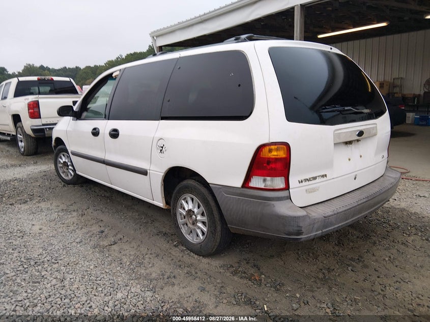 FORD WINDSTAR 2000 VIN 2FMZA5140YBA86256