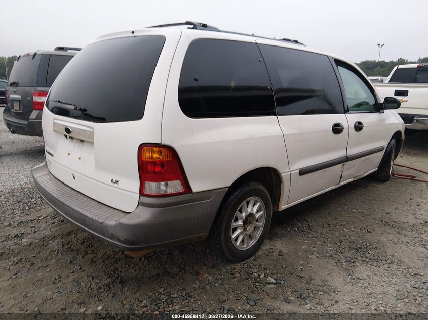 FORD WINDSTAR 2000 VIN 2FMZA5140YBA86256