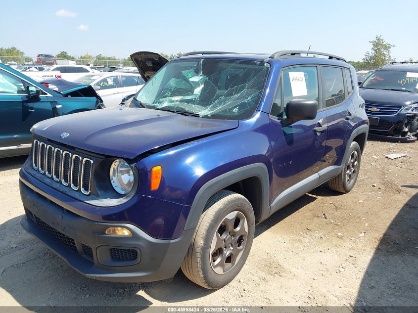 2017 Jeep Renegade, Left Side, IAAI, VIN ZACCJBAB6HPG26115 — photo 2