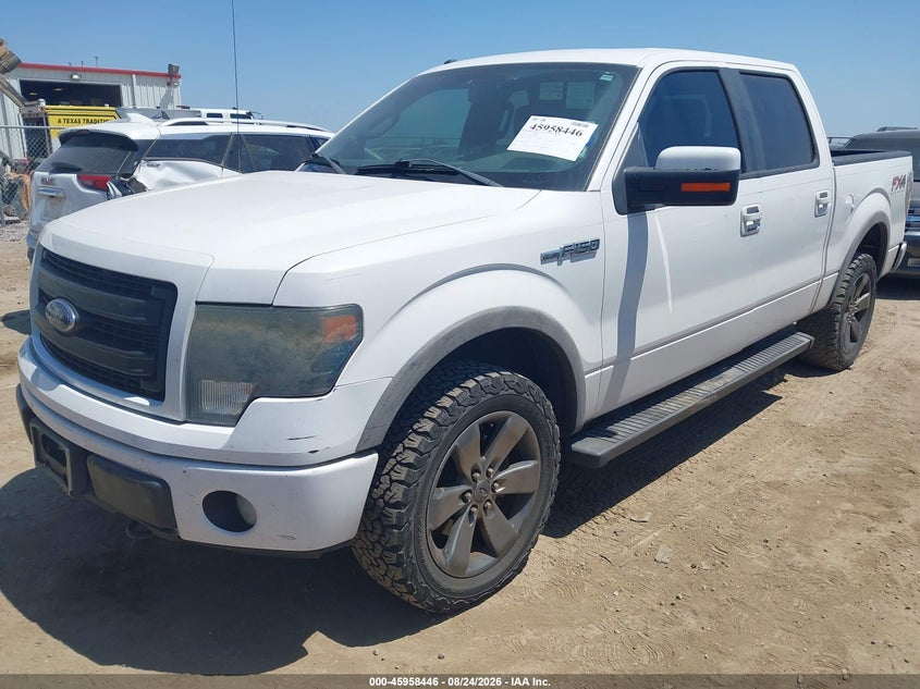 2014 Ford F-150, Normal Wear & Tear, IAAI, VIN 1FTFW1EF1EKE06232 — photo 2
