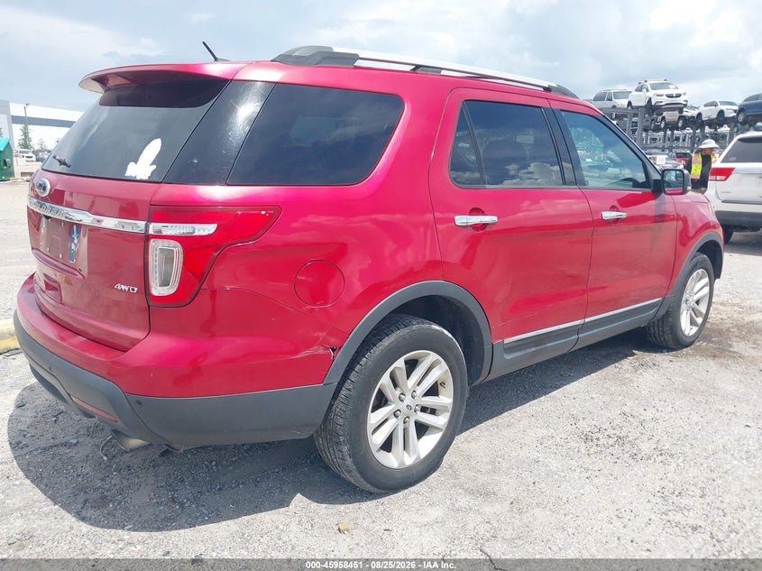 2012 FORD EXPLORER auction photo 4
