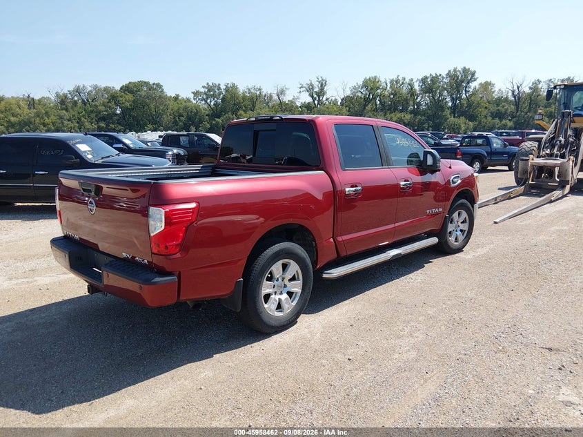 Vin: 1n6aa1e56hn564985, lot: 46457681, nissan titan sv 20174