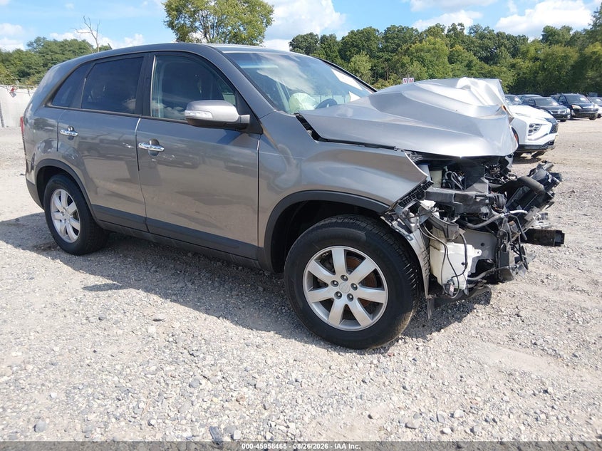 Vin: 5xykt3a19cg190548, lot: 46457684, kia sorento lx 20121