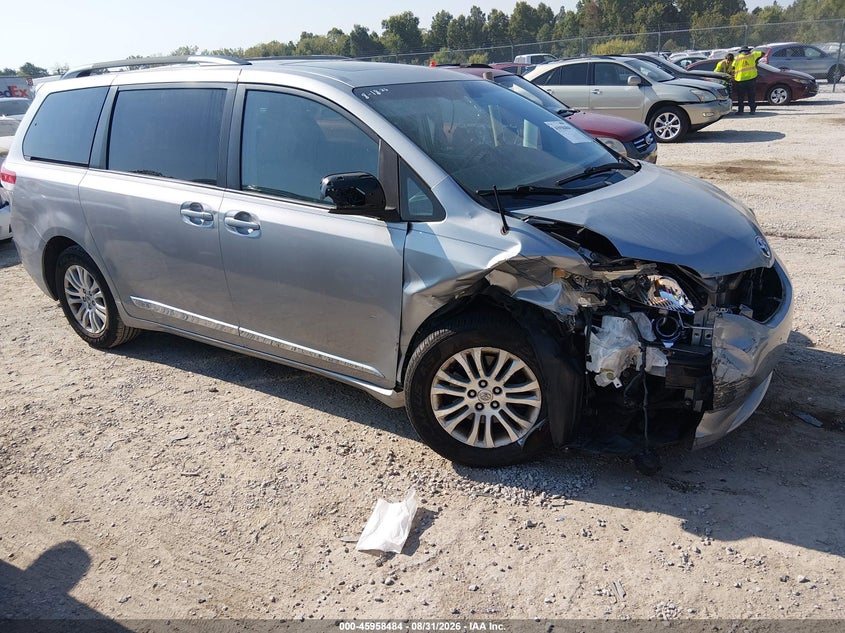 Vin: 5tdyk3dc3ds300783, lot: 46457703, toyota sienna xle v6 8 passenger 20131