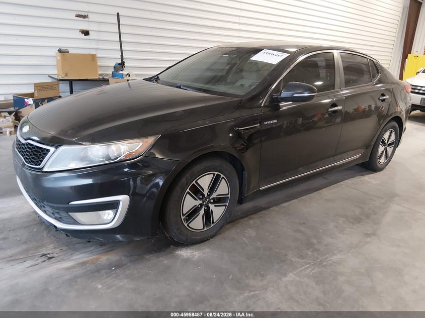 2013 KIA OPTIMA HYBRID auction photo 2