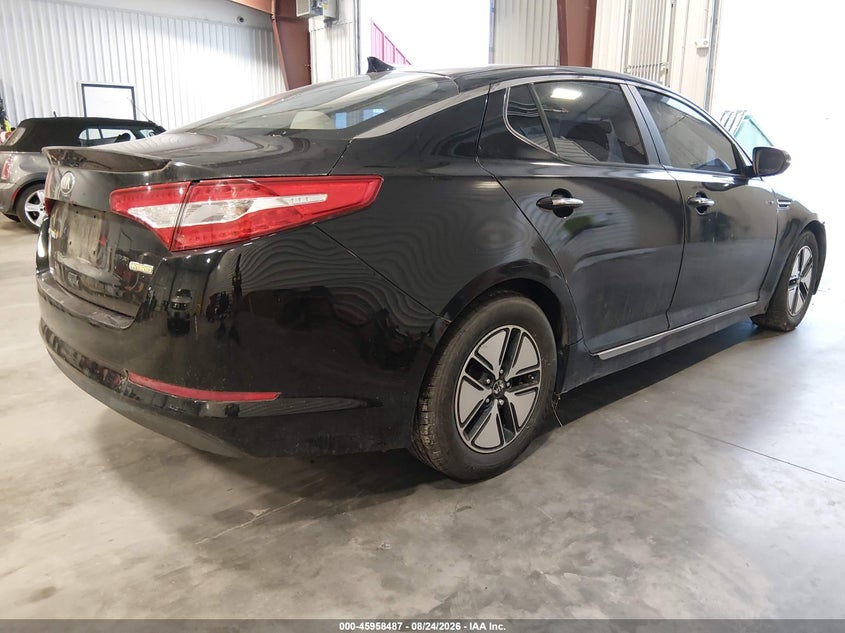 2013 KIA OPTIMA HYBRID auction photo 4
