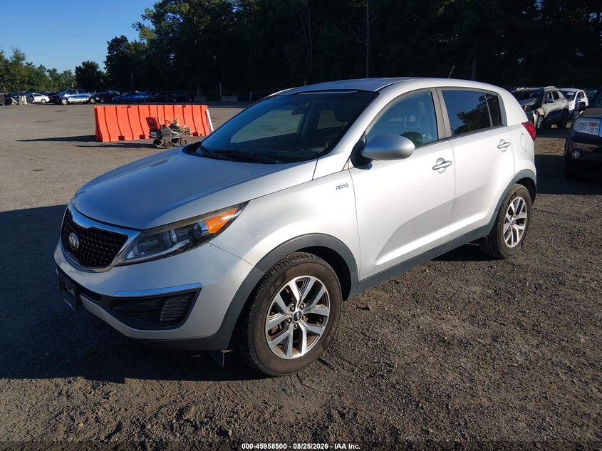 2016 Kia Sportage, Звичайний знос, IAAI, VIN KNDPBCAC0G7878581 — фото 2