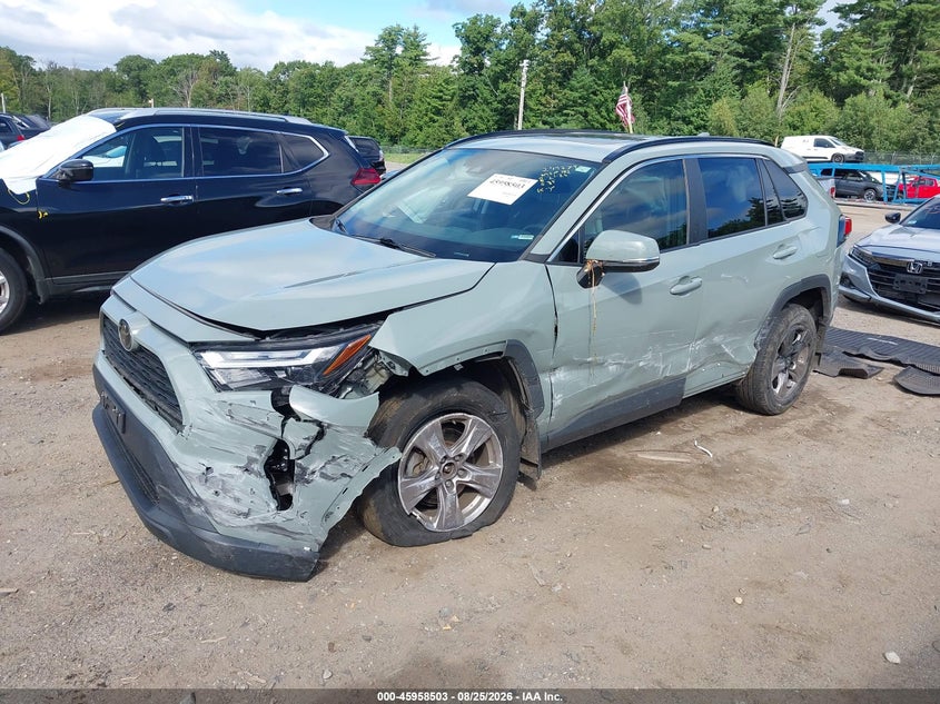 2023 Toyota RAV 4, Left & Right Side, IAAI, VIN 2T3P1RFV6PW333490 — photo 2