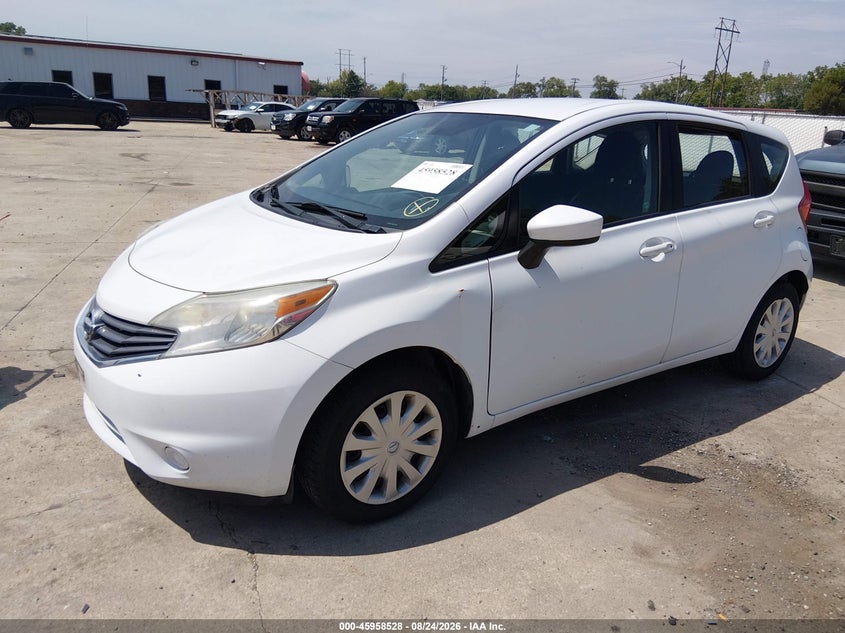 2016 Nissan Versa, Обычный износ, IAAI, VIN 3N1CE2CP9GL352089 — фото 2