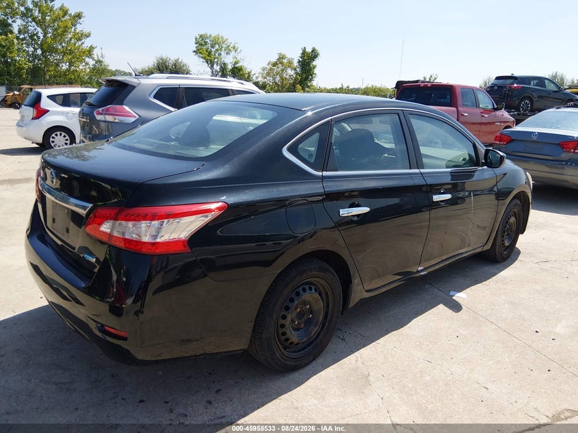 2013 Nissan Sentra, Звичайний знос, IAAI, VIN 3N1AB7AP7DL771697 — фото 2