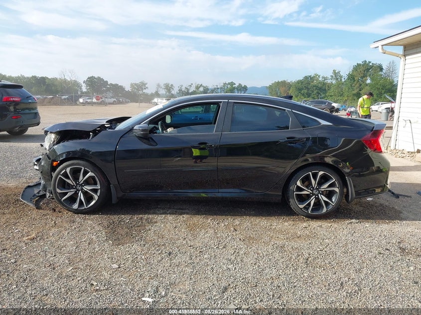 HONDA CIVIC SI 2019 VIN 2HGFC1E55KH700916