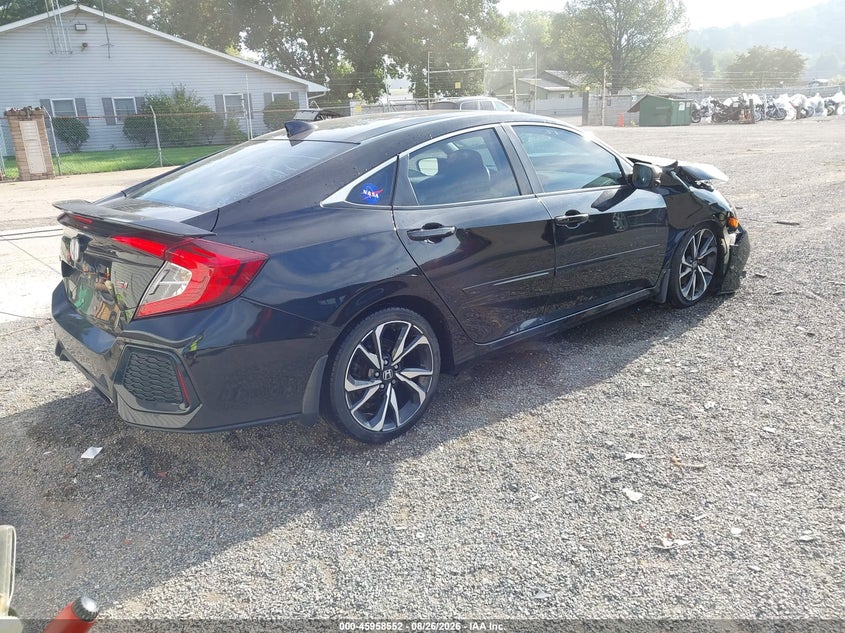 HONDA CIVIC SI 2019 VIN 2HGFC1E55KH700916