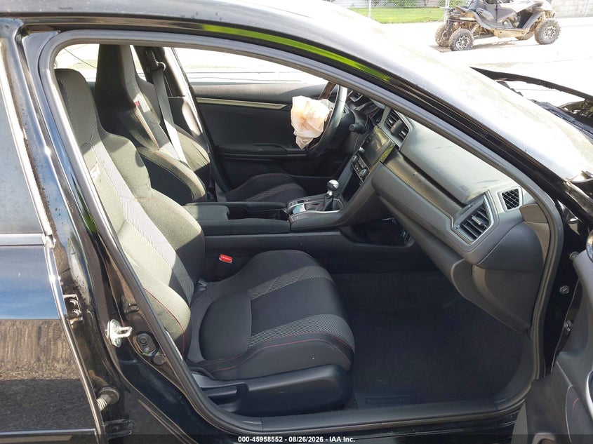 HONDA CIVIC SI 2019 VIN 2HGFC1E55KH700916
