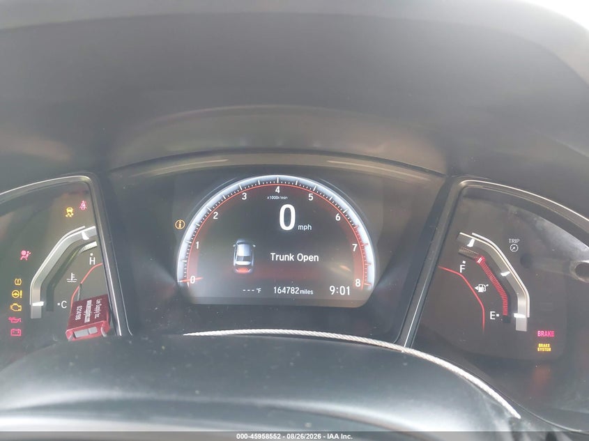 HONDA CIVIC SI 2019 VIN 2HGFC1E55KH700916