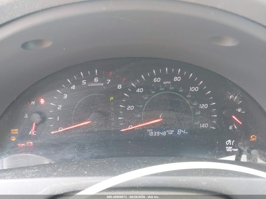 2009 TOYOTA CAMRY auction photo 7