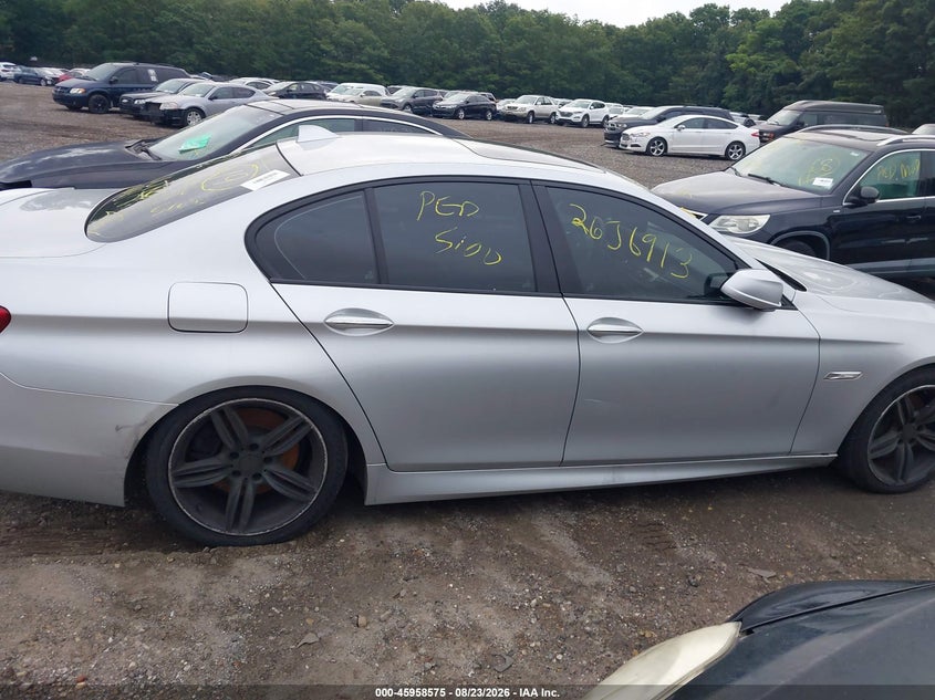 BMW 550I 2013 VIN WBAFU9C53DDY72288