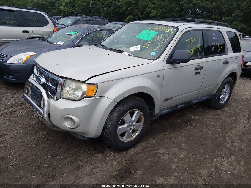 2008 Ford Escape, Неизвестно, IAAI, VIN 1FMCU93108KC67595 — фото 2