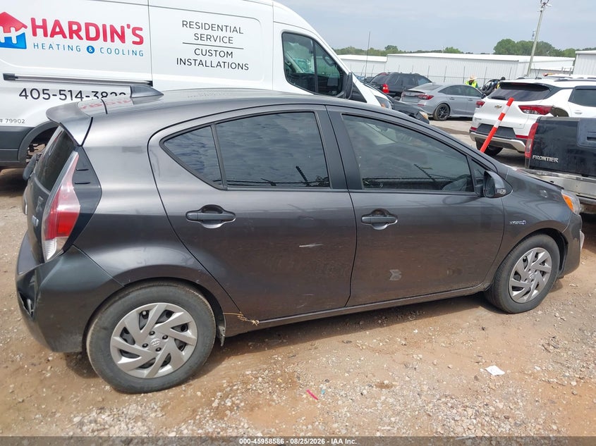 TOYOTA PRIUS C 2015 VIN JTDKDTB31F1579380