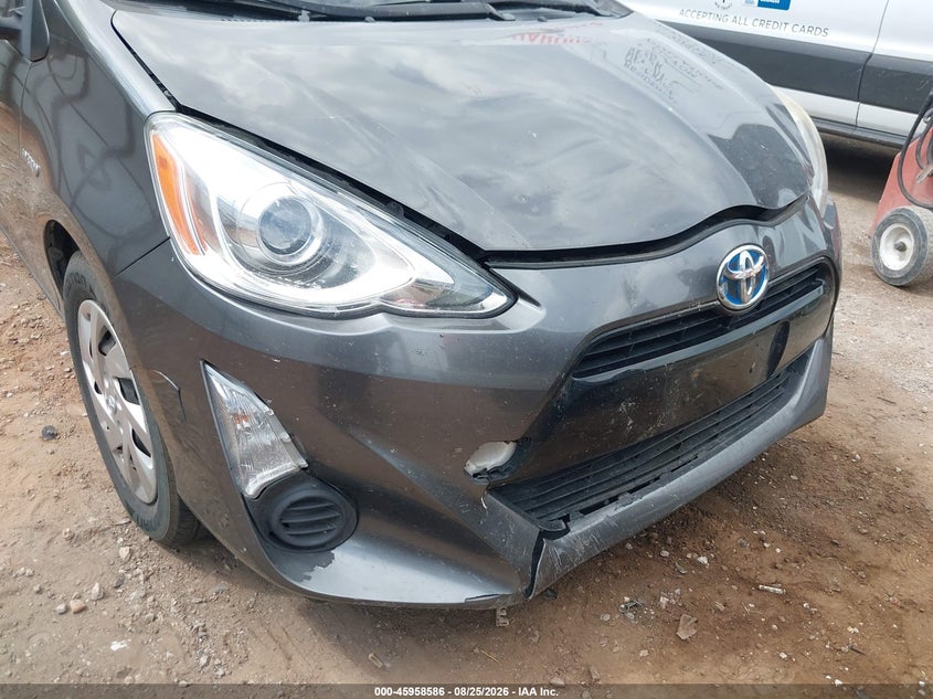 TOYOTA PRIUS C 2015 VIN JTDKDTB31F1579380