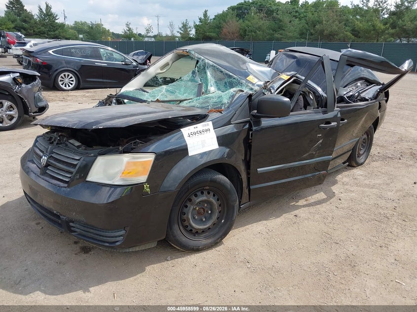 2008 Dodge Caravan, Стихия, IAAI, VIN 1D8HN44H48B193167 — фото 2