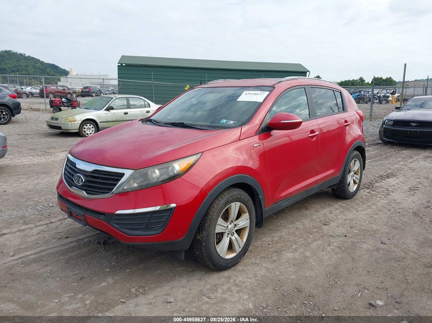 2012 Kia Sportage, Normal Wear & Tear, IAAI, VIN KNDPBCA29C7207167 — photo 2