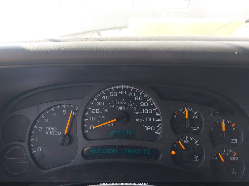 2003 CHEVROLET SILVERADO PICKUP 5.3L V-8 285HP