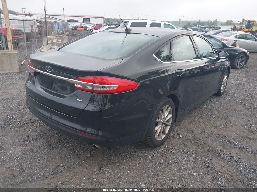 2017 FORD FUSION auction photo 4