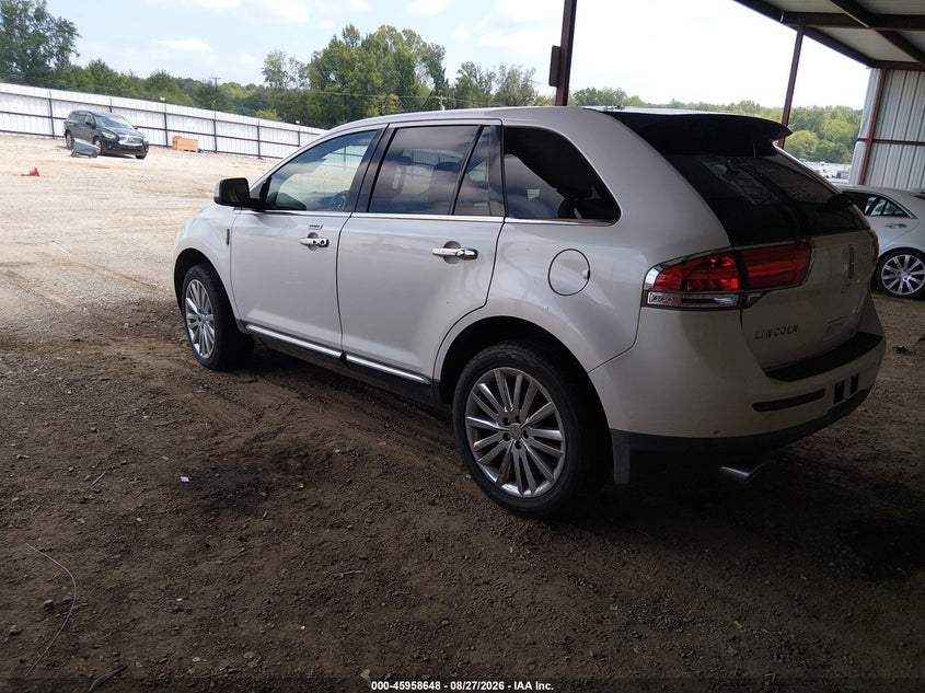 LINCOLN MKX 2011 VIN 2LMDJ6JK5BBJ03496