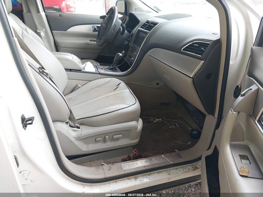 LINCOLN MKX 2011 VIN 2LMDJ6JK5BBJ03496