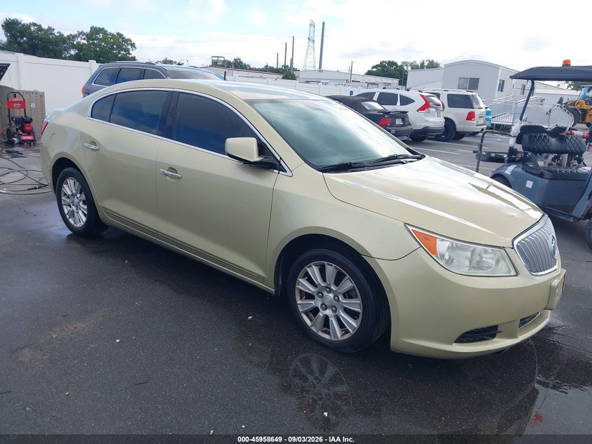 Vin: 1g4gb5eg2af263595, lot: 46457868, buick lacrosse cx 2010 img_1