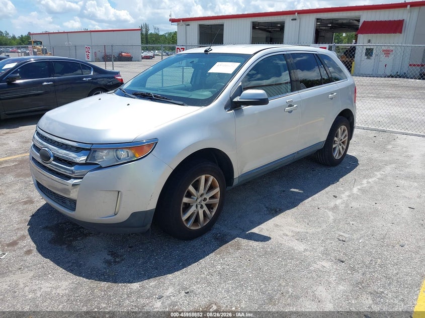 2013 FORD EDGE SPORT UTILITY VEHICLE 3.5L V-6 DOHC, VVT, REGULAR , 285HP