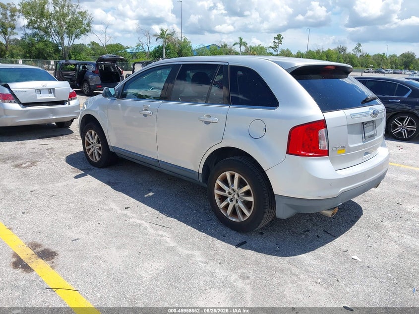 Vin: 2fmdk3kc1dbb95708, lot: 46457871, ford edge limited 20133