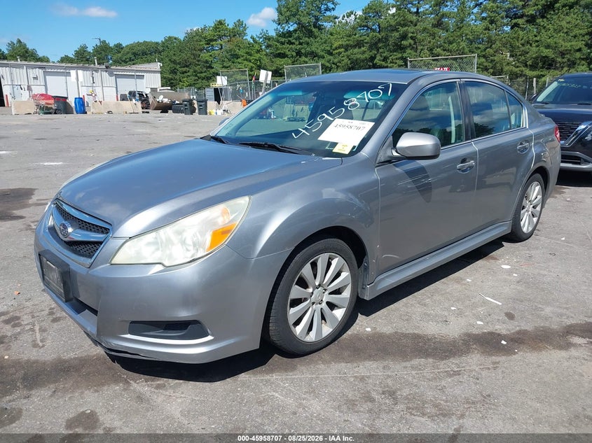 2011 Subaru Legacy, Flood, IAAI, VIN 4S3BMBK6XB3232021 — photo 2