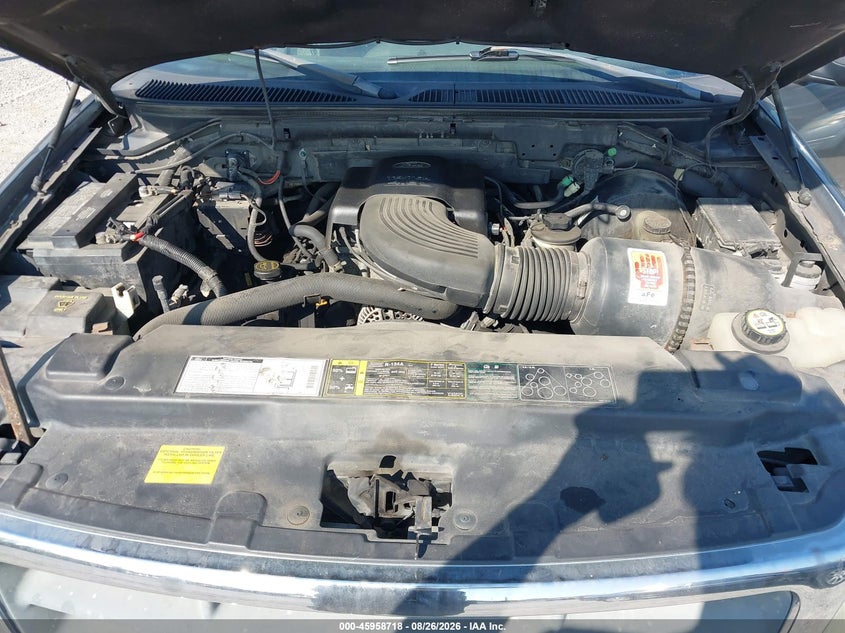2002 FORD F-150 PICKUP 4.6L V-8 REGULAR , 231HP