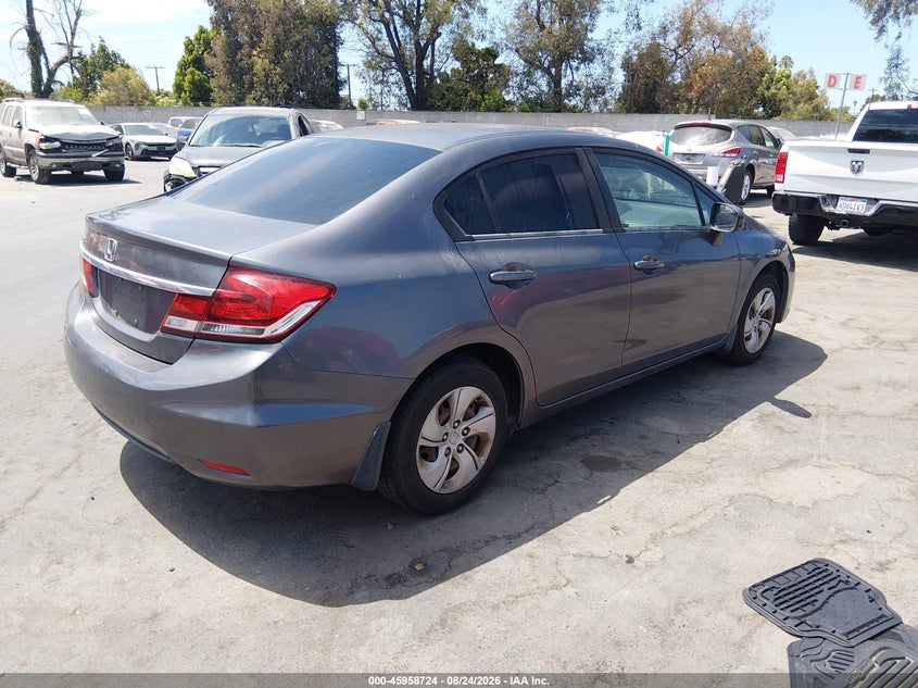 2015 HONDA CIVIC SEDAN 1.8L I-4 VVT, REGULAR , 143HP