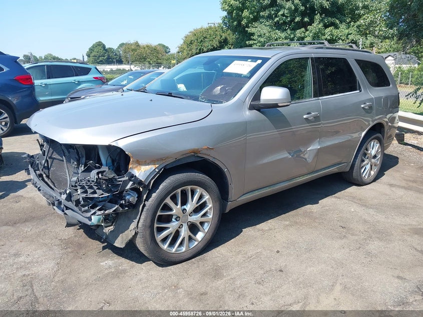 Vin: 1c4rdjdg3gc485980, lot: 46457945, dodge durango limited 20162