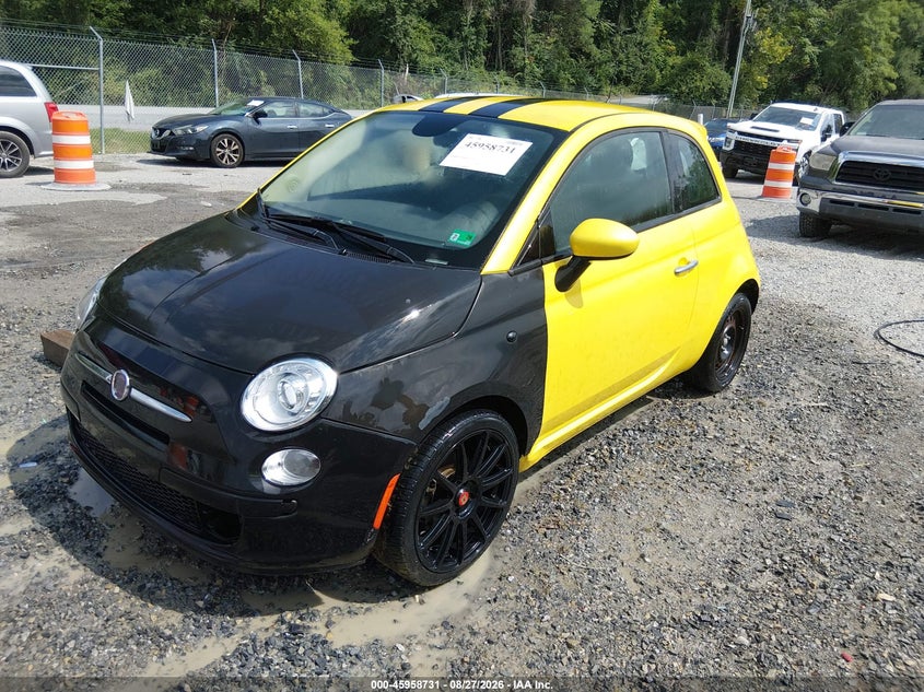 FIAT 500 2015 VIN 3C3CFFAR8FT560604