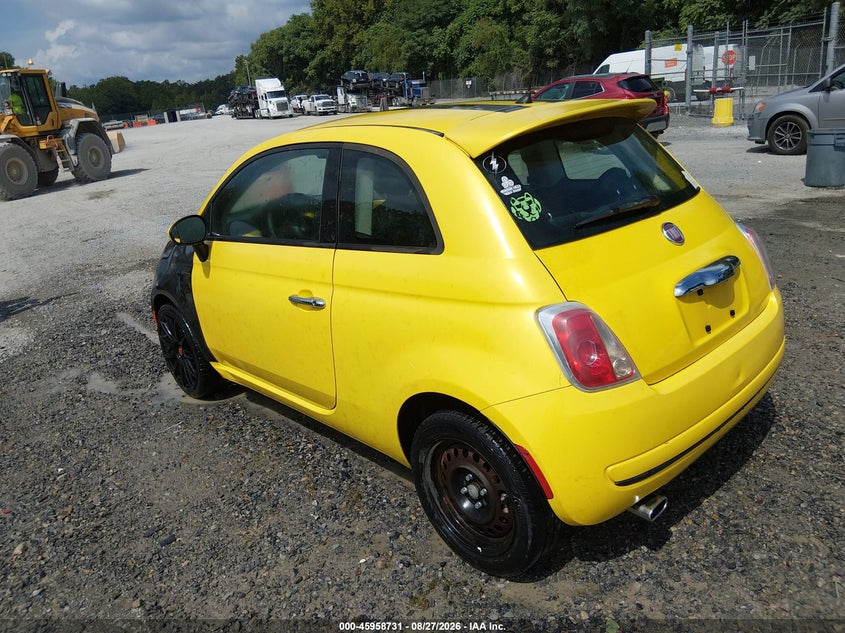 FIAT 500 2015 VIN 3C3CFFAR8FT560604