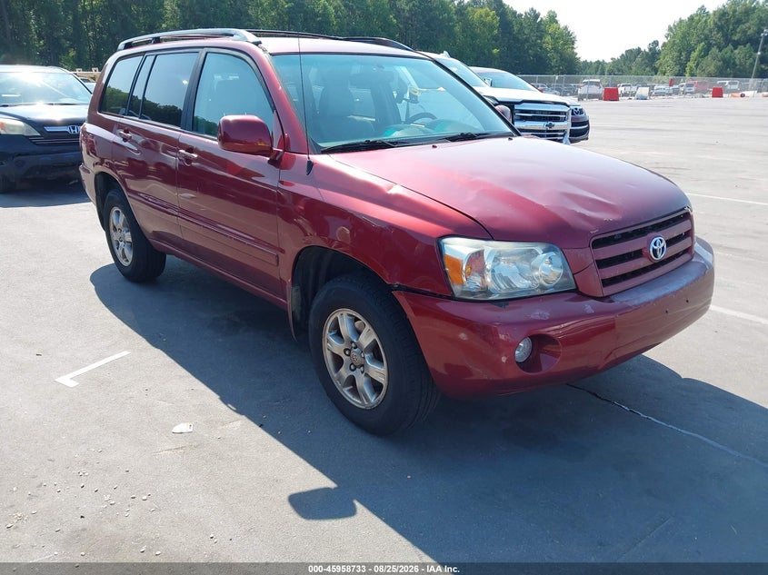 2005 TOYOTA HIGHLANDER auction photo 1