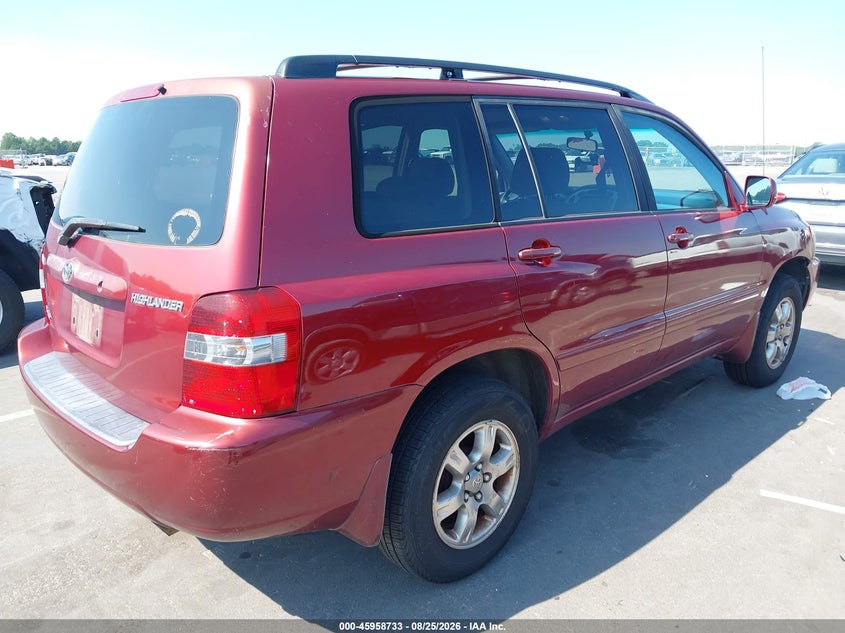 2005 TOYOTA HIGHLANDER auction photo 4