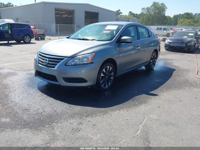 2013 Nissan Sentra, Обычный износ, IAAI, VIN 3N1AB7AP3DL666459 — фото 2