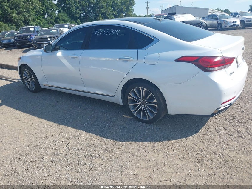 Vin: kmhgn4je2fu035315, lot: 46457963, hyundai genesis 3.8 20153