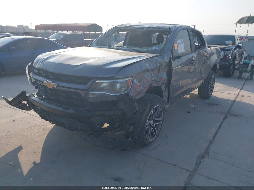 CHEVROLET COLORADO 2021 VIN 1GCGSBEN0M1200241