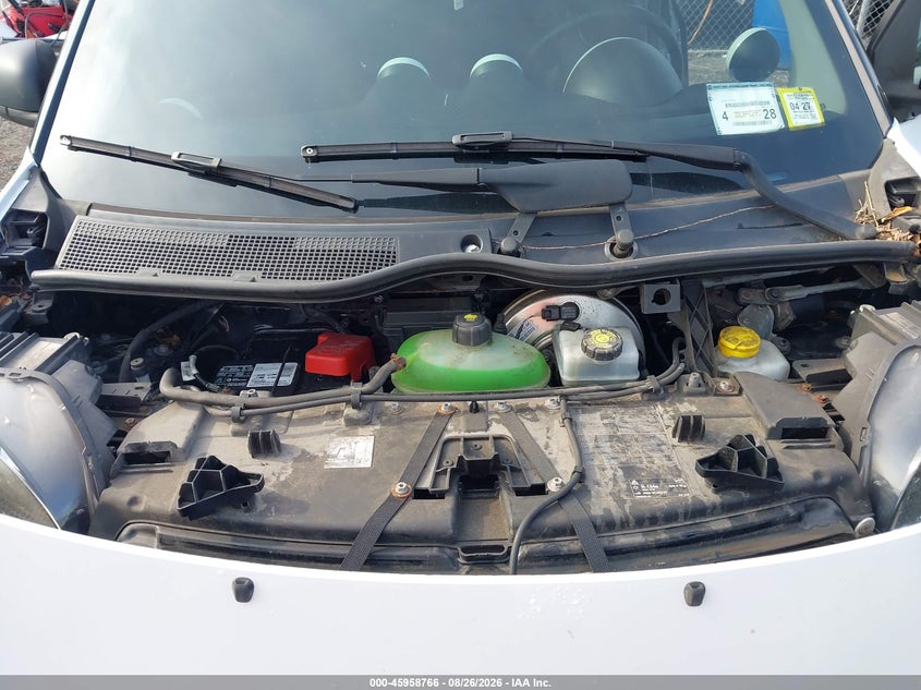 2016 SMART FORTWO COUPE 1.0L I-3 DOHC, 89HP