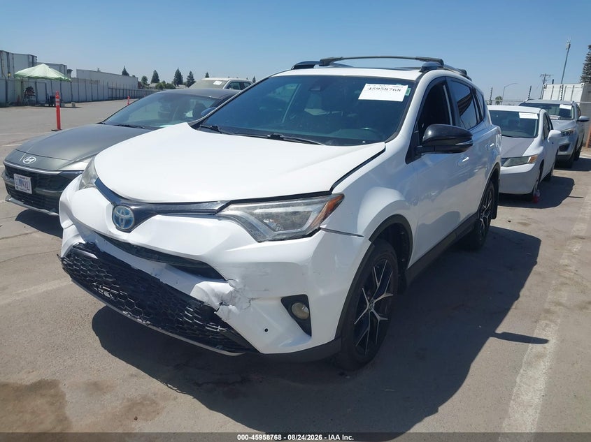 2018 TOYOTA RAV4 HYBRID auction photo 2