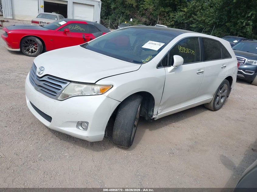 2012 Toyota Venza, Flood, IAAI, VIN 4T3ZK3BB8CU051098 — photo 2