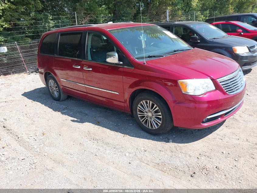 Vin: 2c4rc1cg2er408879, lot: 46458003, chrysler town & country touring-l 20141