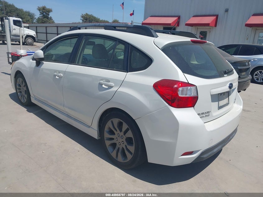 2014 SUBARU IMPREZA auction photo 3