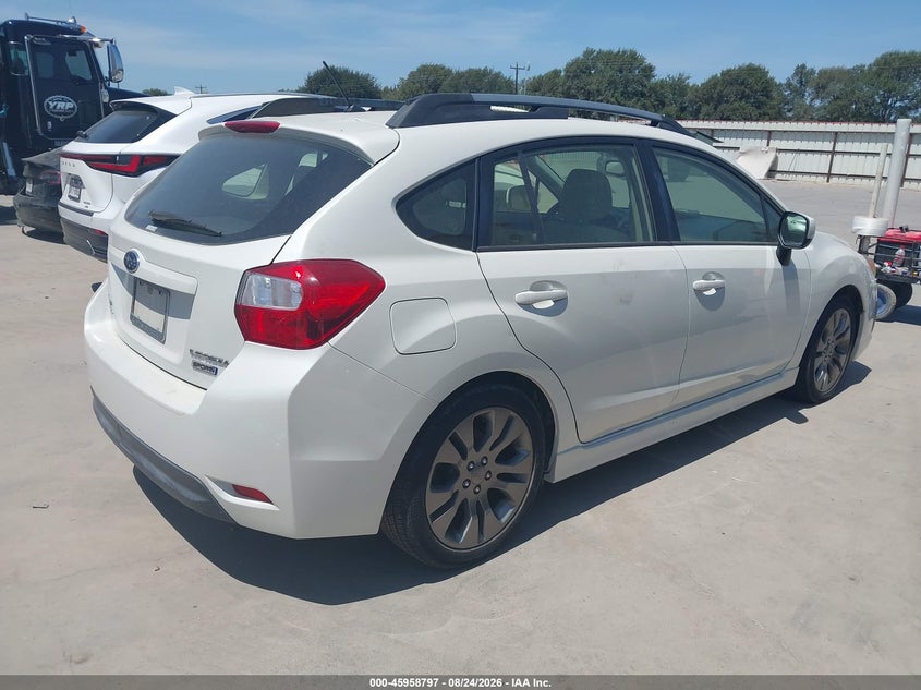 2014 SUBARU IMPREZA auction photo 4